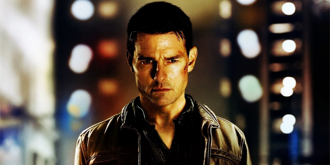 Tom Cruise on a cropped poster of 2012's Jack Reacher.