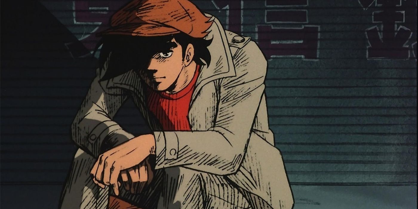 Yabuki Joe sitting depressingly in Ashita no Joe