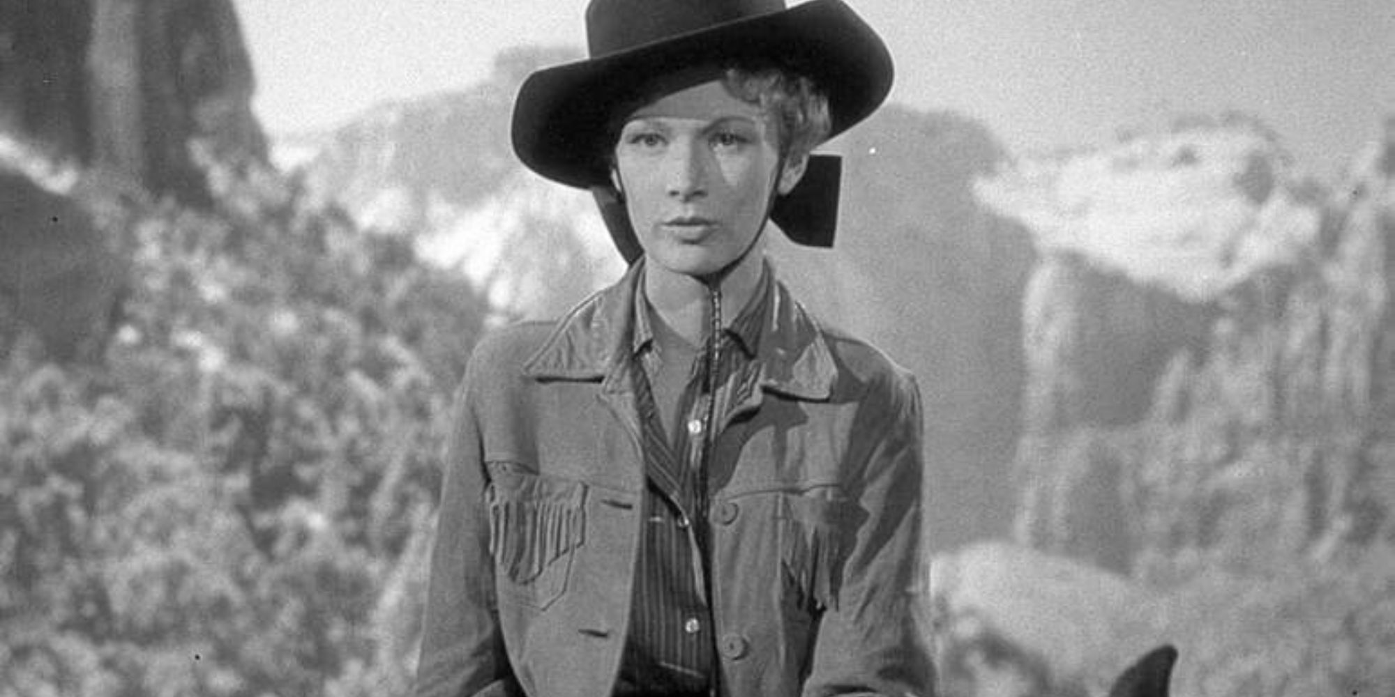 Veronica Lake as Connie Dickason in Ramrod (1947).