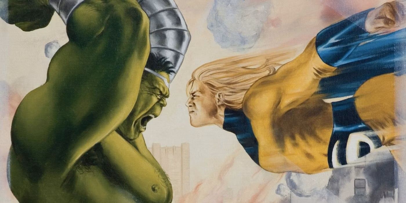 Hulk and Sentry in cover for World War Hulk Front Line #5 by John Watson