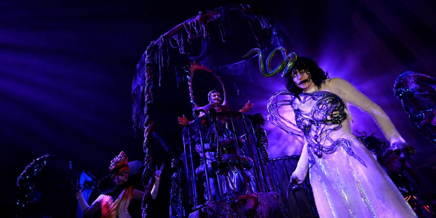 Demon Queens Scare Zone at Halloween Horror Nights