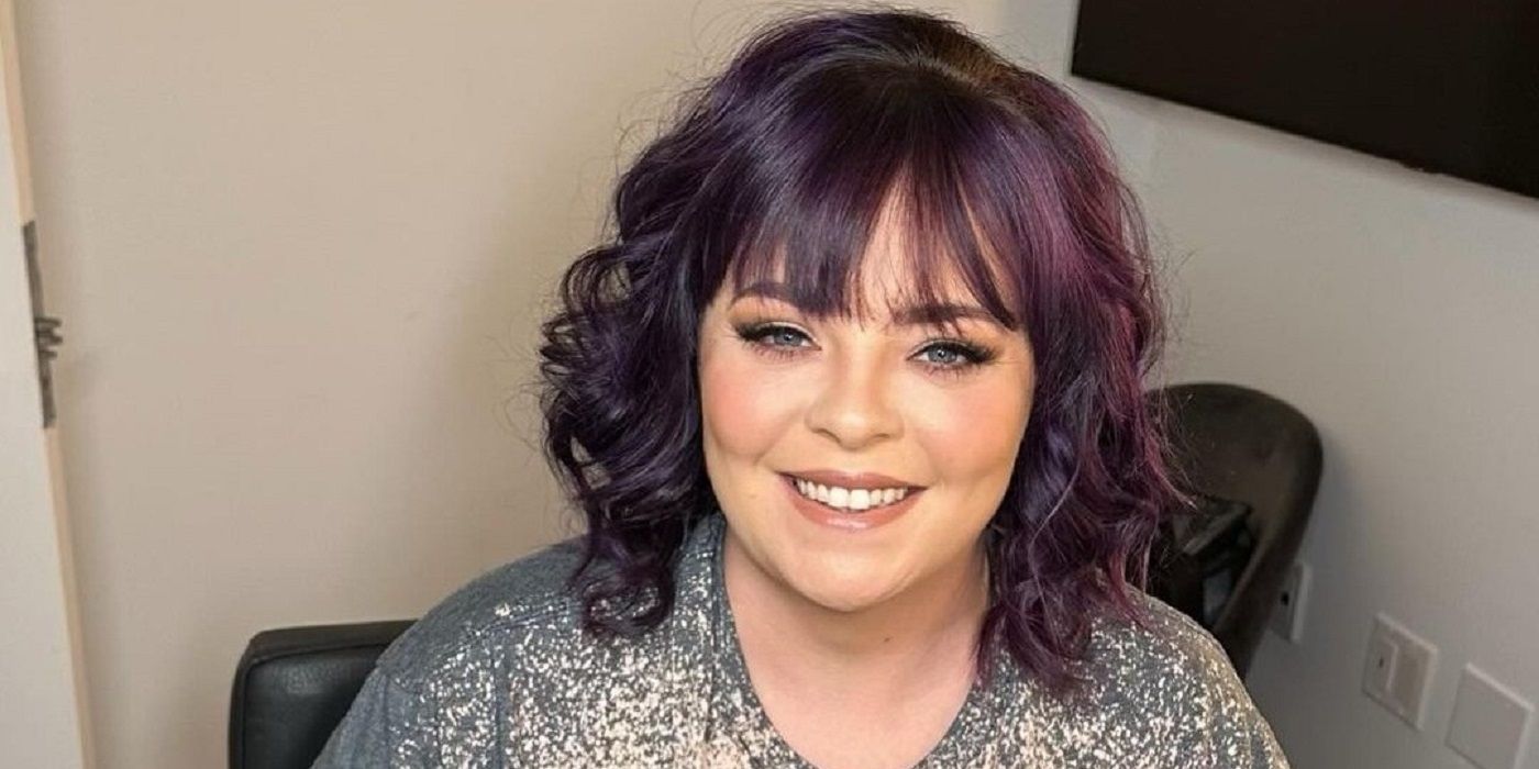  Catelynn Lowell smiling for a photo after her makeover