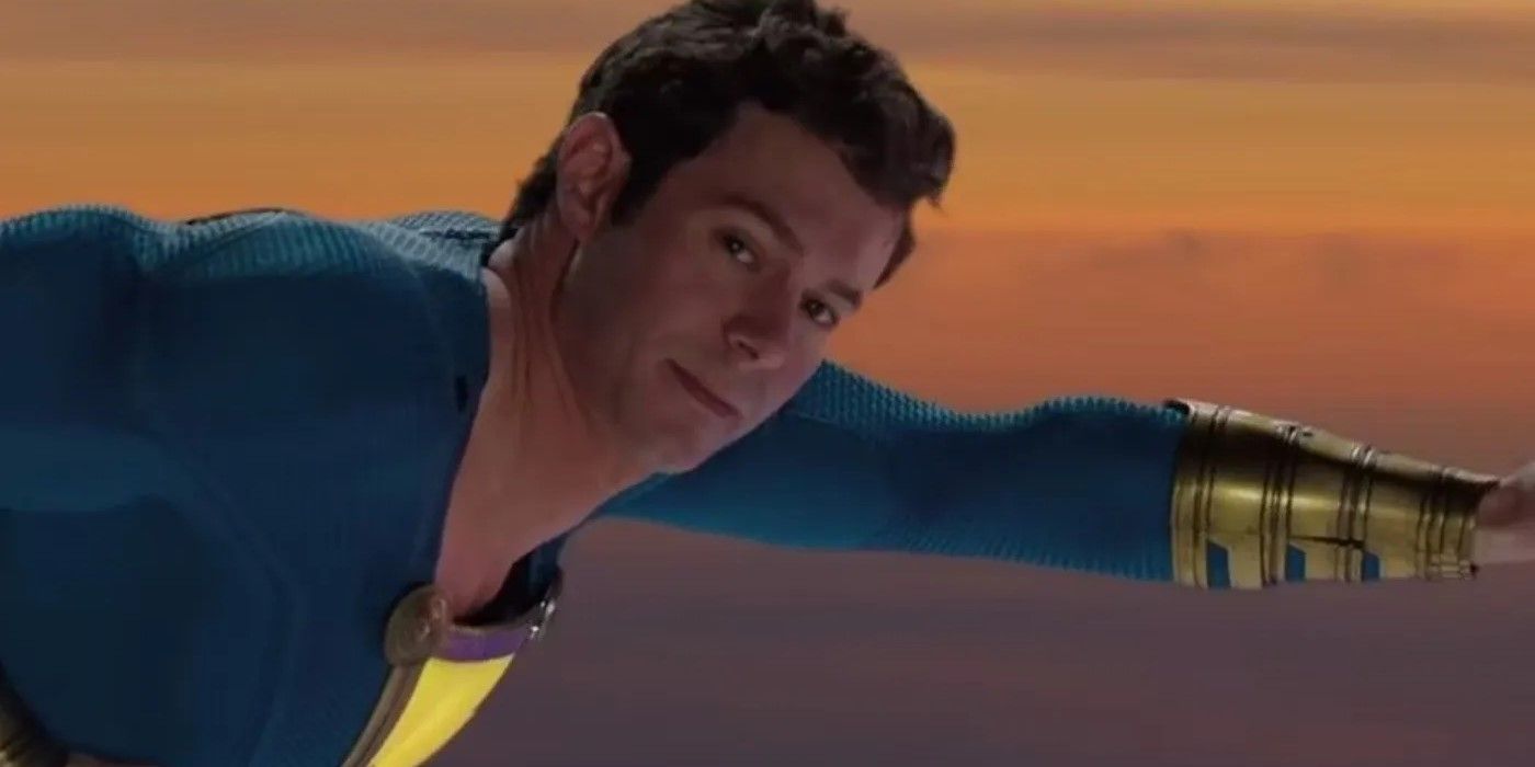 Adam Brody as Freddy in Shazam! Fury of the Gods