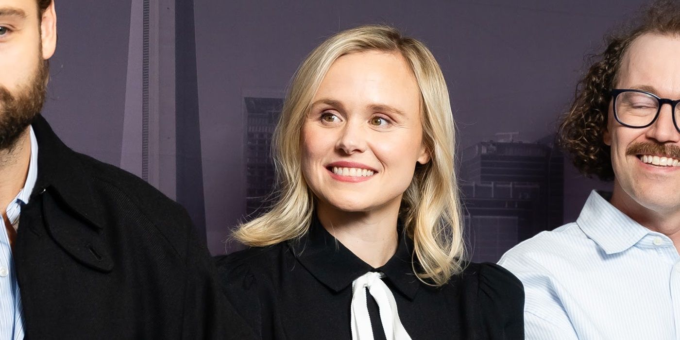 Alison Pill at the Collider Interview Studio at TIFF 2024 for Young Werther