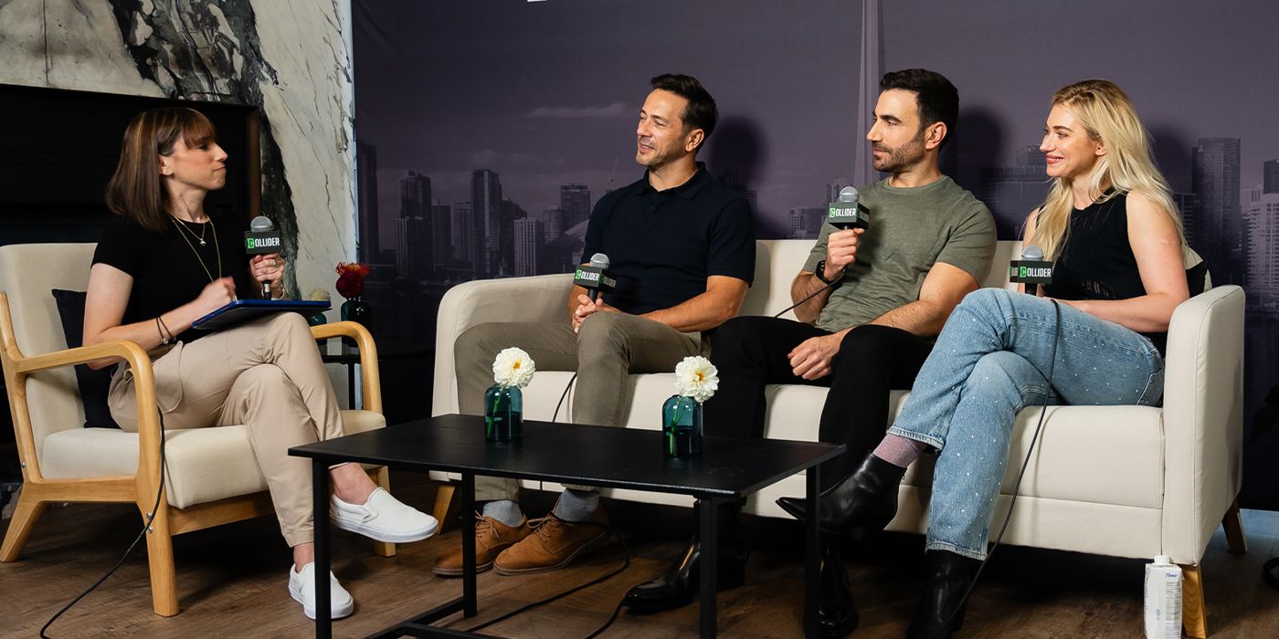 William Bridges, Brett Goldstein, and Imogen Poots at TIFF 2024 for All of You