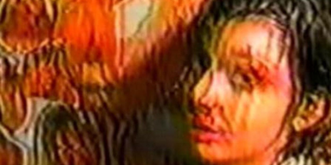 A woman appears bloody on grainy footage in August underground