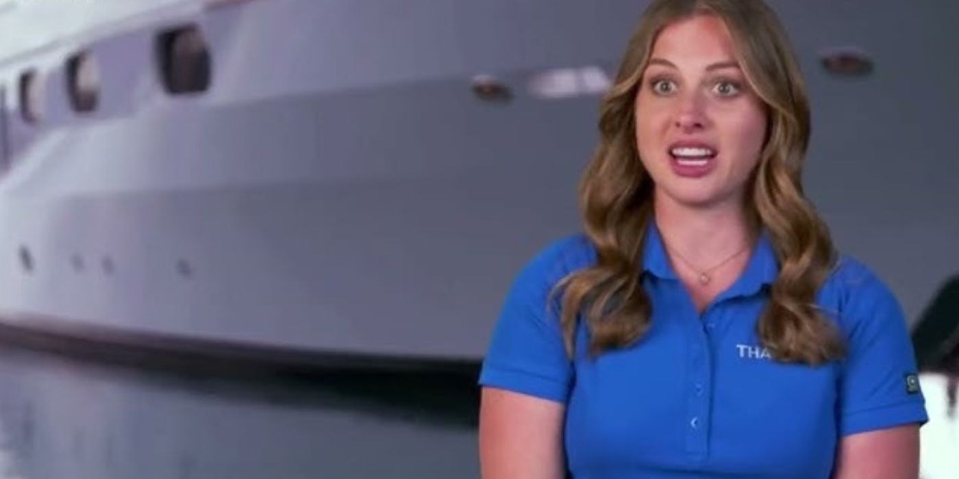 Brittini Burton on 'Below Deck: Down Under.'