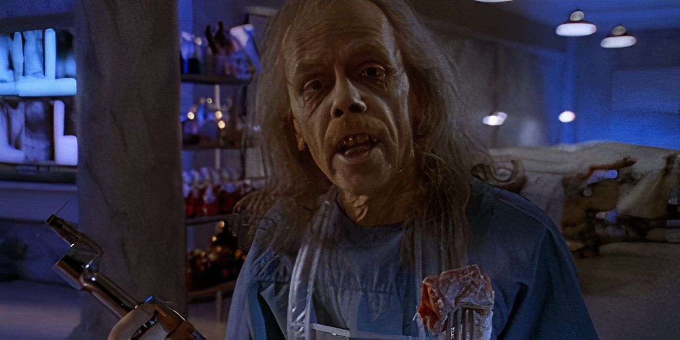 John Carpenter in a morgue in 'Body Bags'