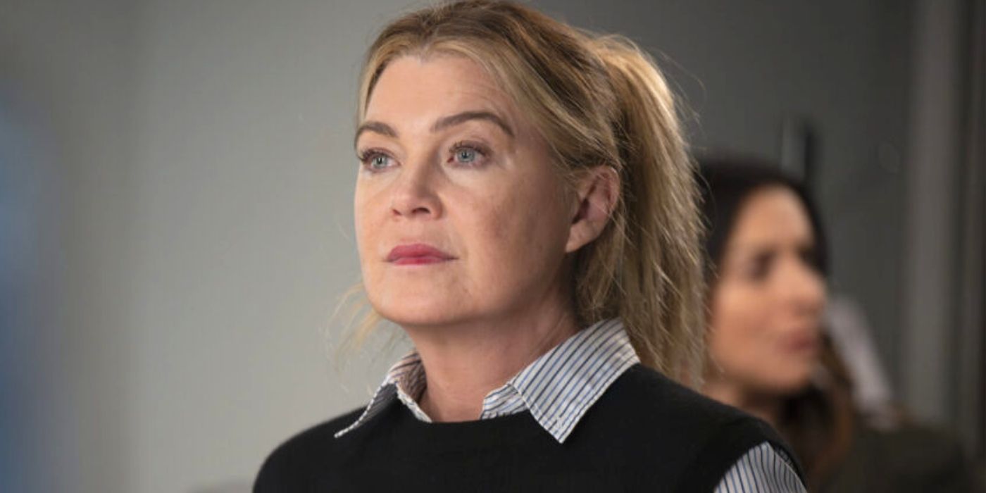 Ellen Pompeo as Meredith Grey in Grey's Anatomy Season 21 