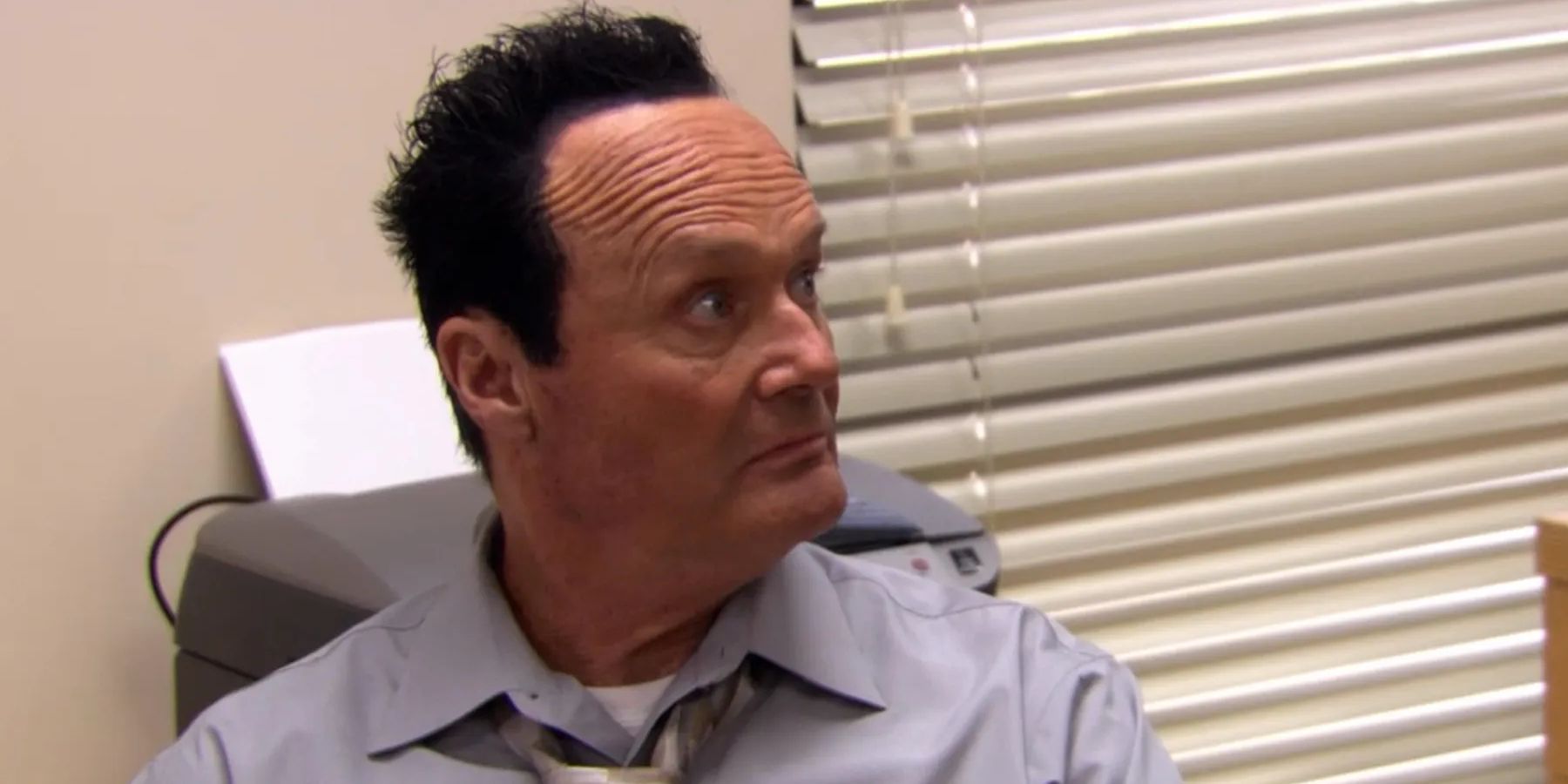 Creed (Creed Bratton) with dyed hair in The Office