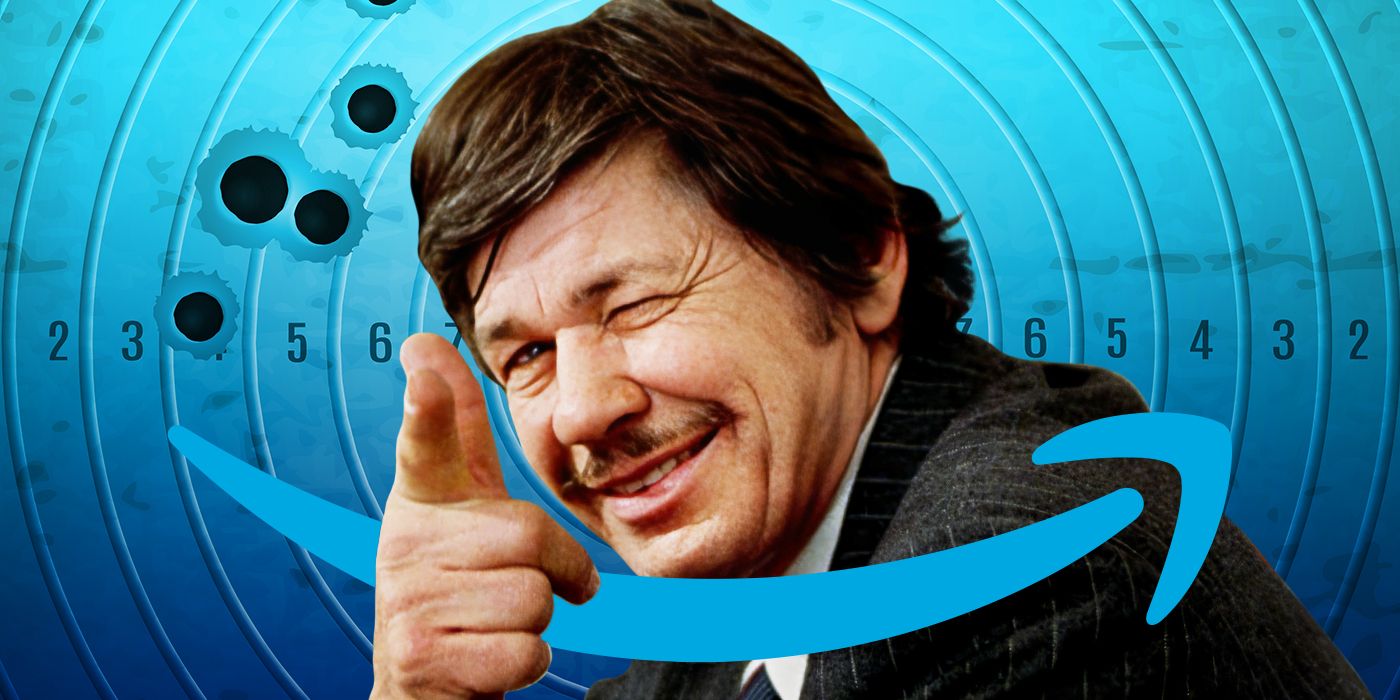 Custom image of Charles Bronson in Death Wish against a blue background