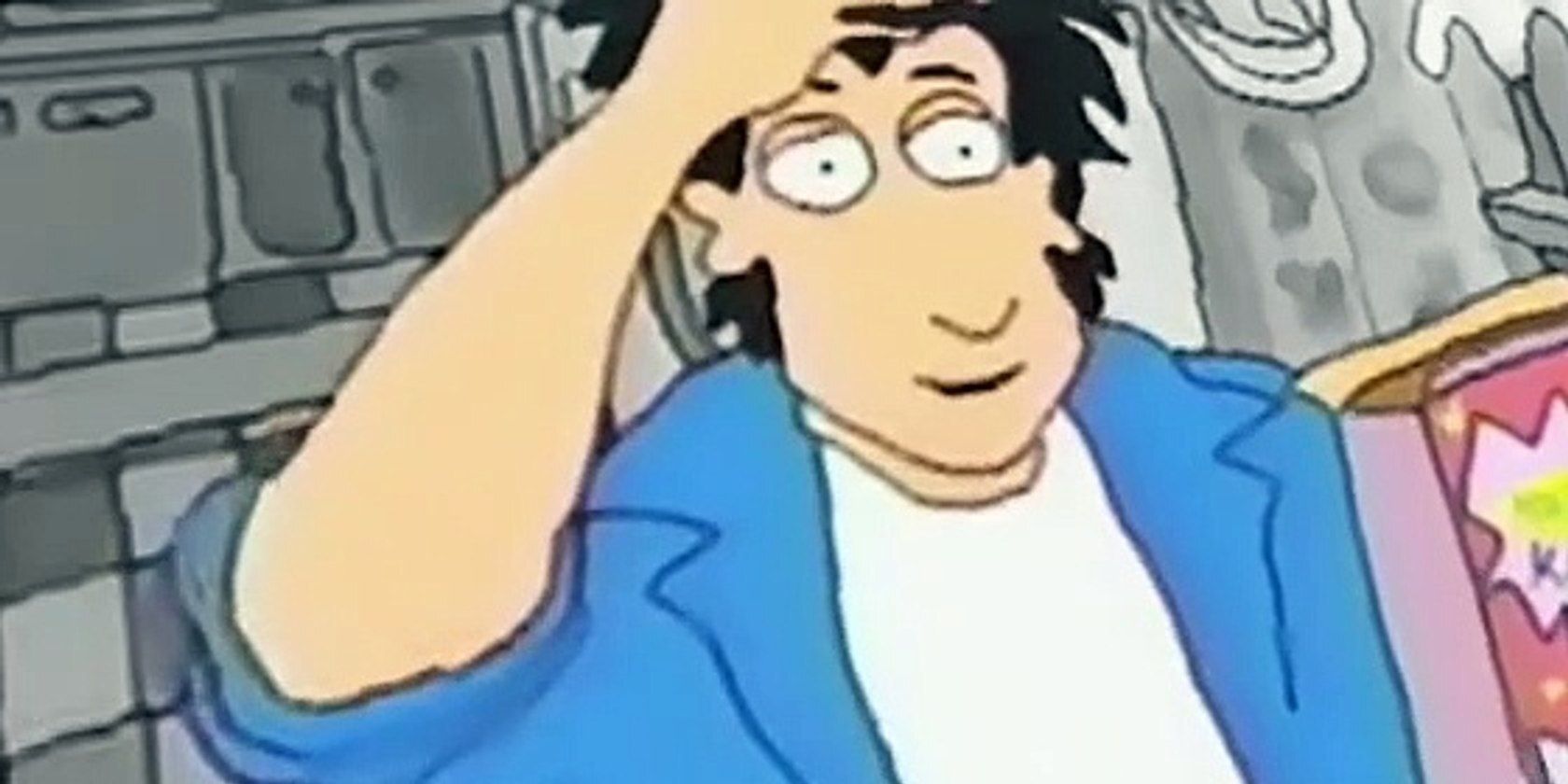 Ben holding his hand up to his forehead in Dr. Katz, Professional Therapist