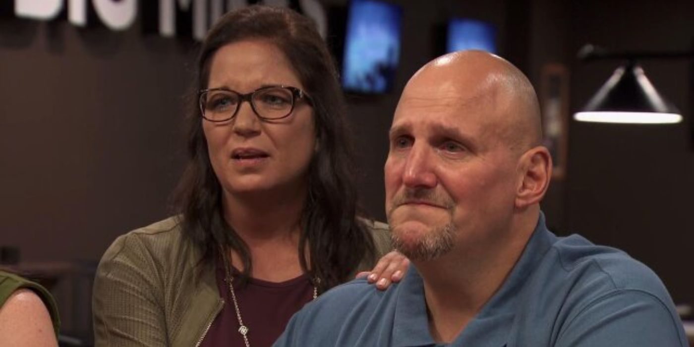 The two Dugout bar owners crying on Bar Rescue