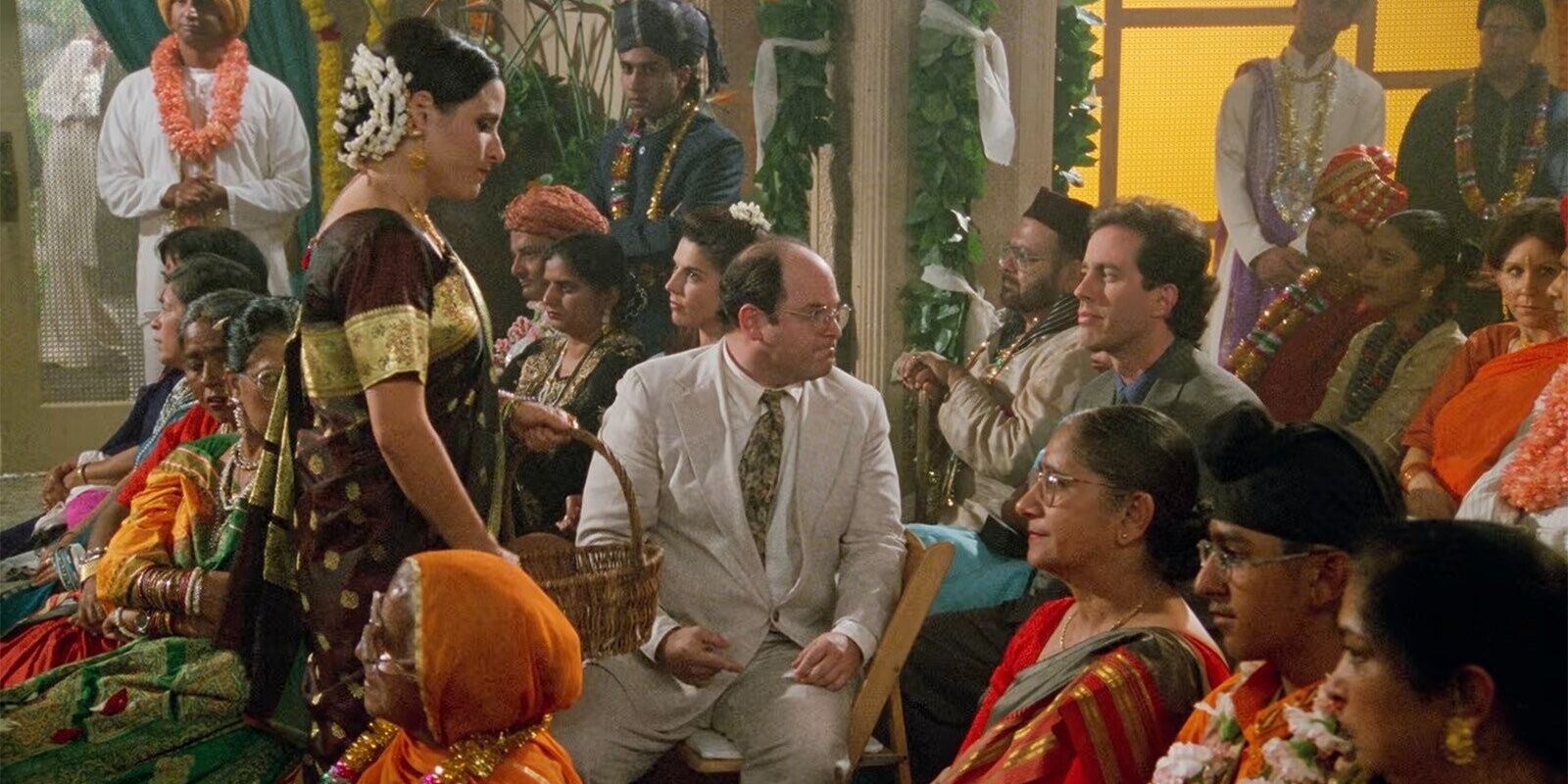 Elaine, George, and Jerry in India in &lsquo;Seinfeld&rsquo;