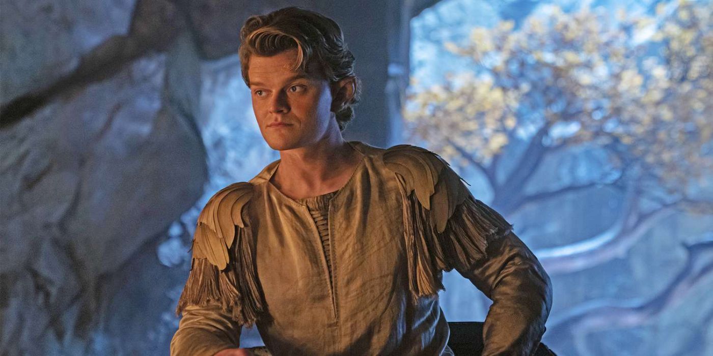 Elrond, played by Robert Aramayo, in &lsquo;Lord of the Rings: Rings of Power&rsquo; Season 1, Episode 2.