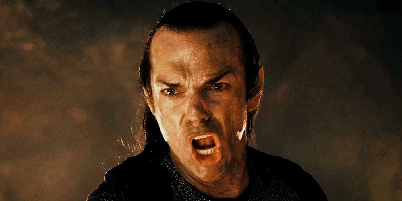 Elrond saying destroy it in Fellowship of the Rings