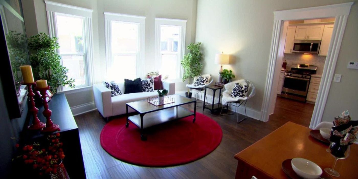 The living from from the 'Old Time Flip' episode of 'Flip or Flop.'