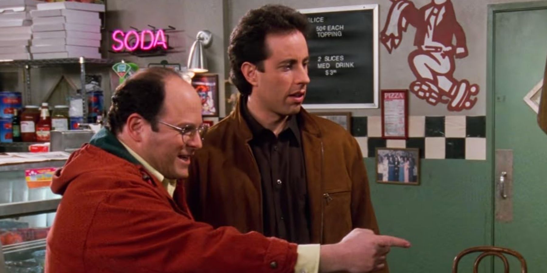 George and Jerry in a restaurant in &lsquo;Seinfeld&rsquo;