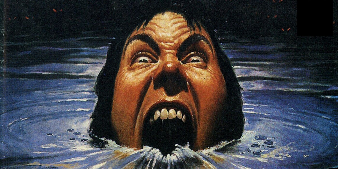 a man screaming as water fills his mouth in Graveyard Shift