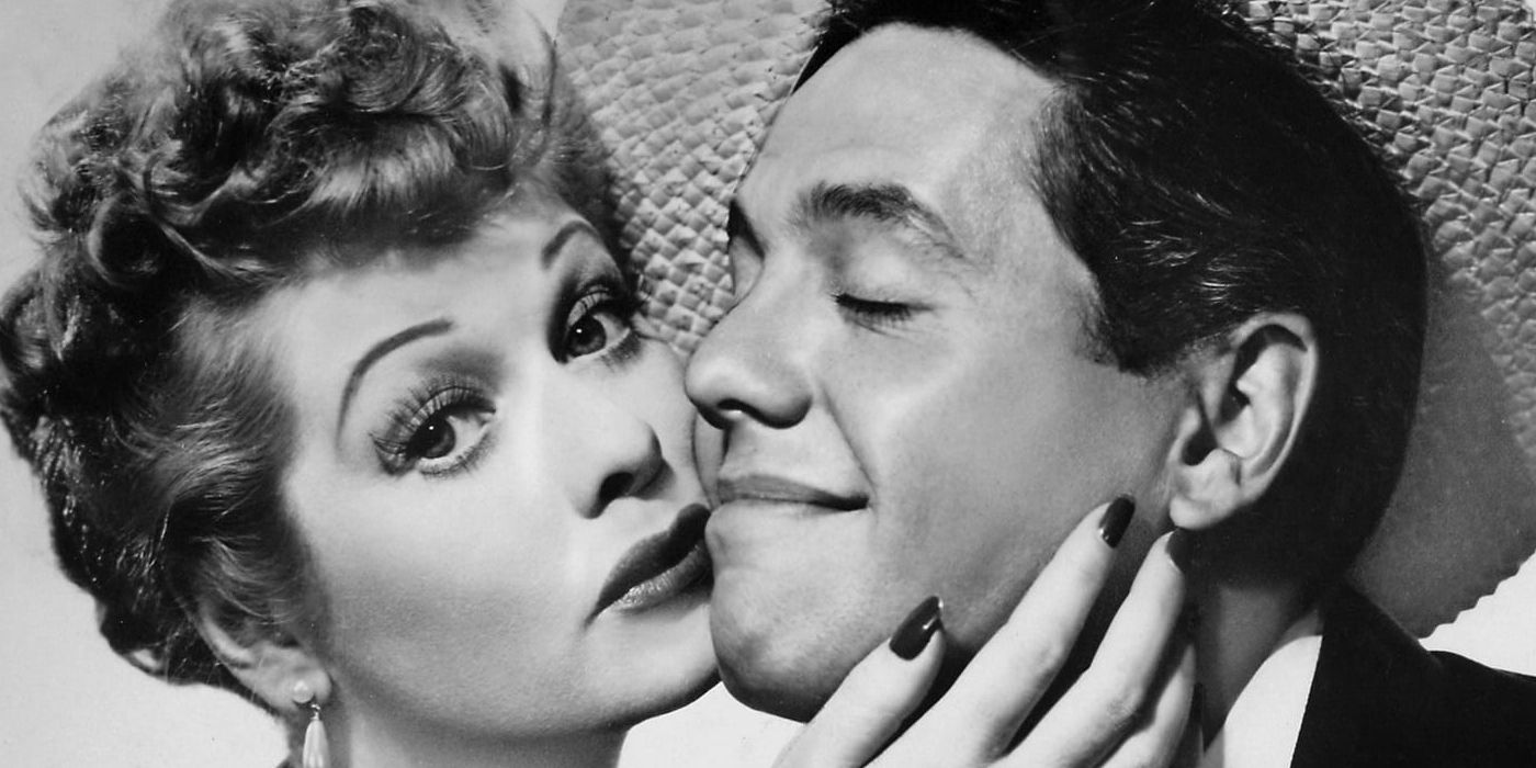 Lucille Ball and Desi Arnaz in I Love Lucy