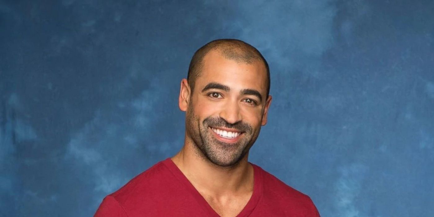 Ian Thompson from 'The Bachelorette' smiles for a photo