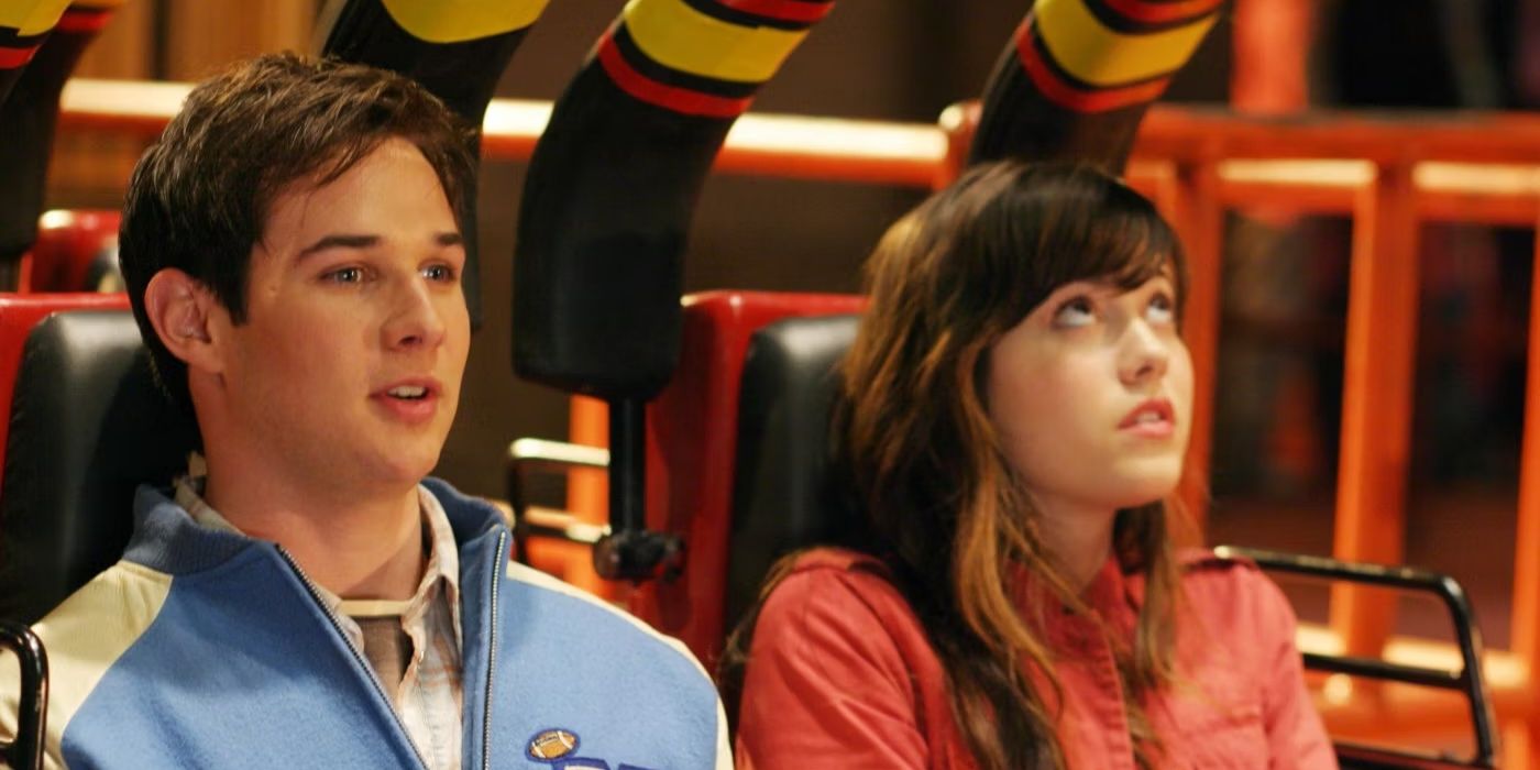 Two teens get ready for a roller coaster ride in 'Final Destination 3'