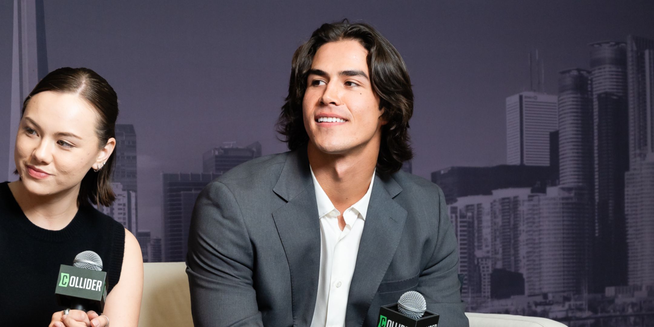 Joel Oulette in the Collider Studio at TIFF 2024