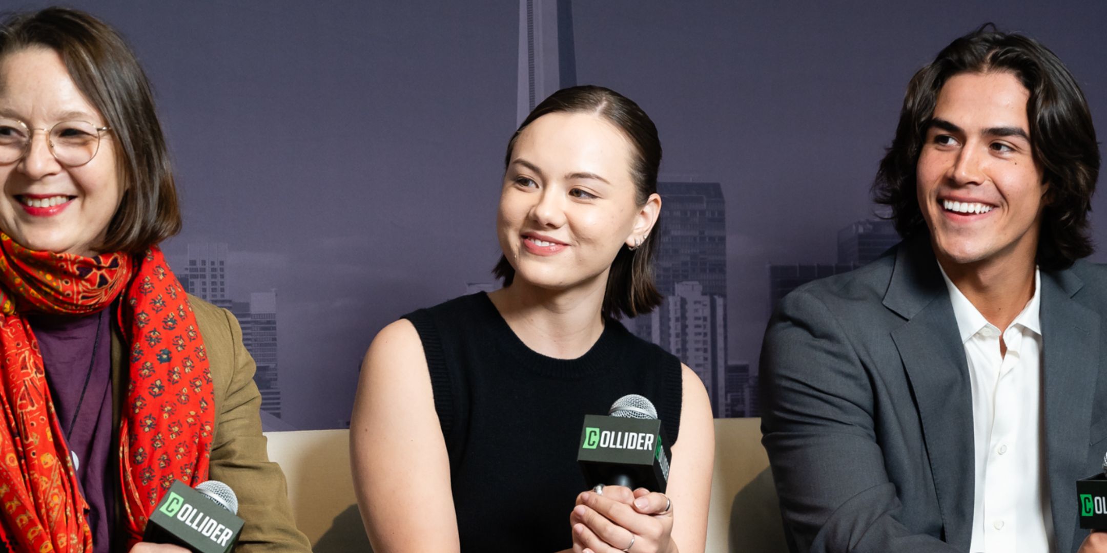 Keira Jang in the Collider Studio at TIFF 2024