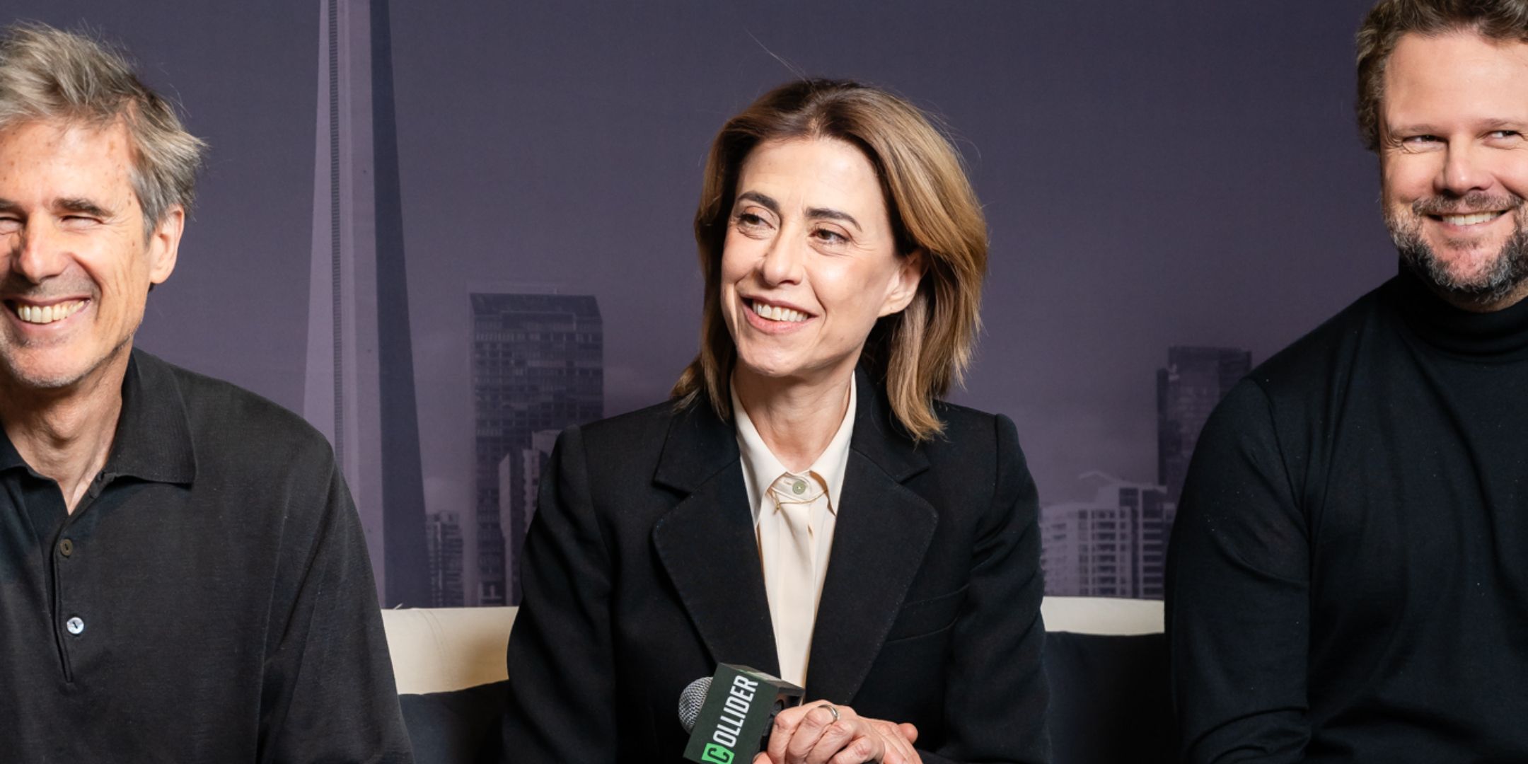 Fernanda Torres in the Collider STudio at TIFF 2024