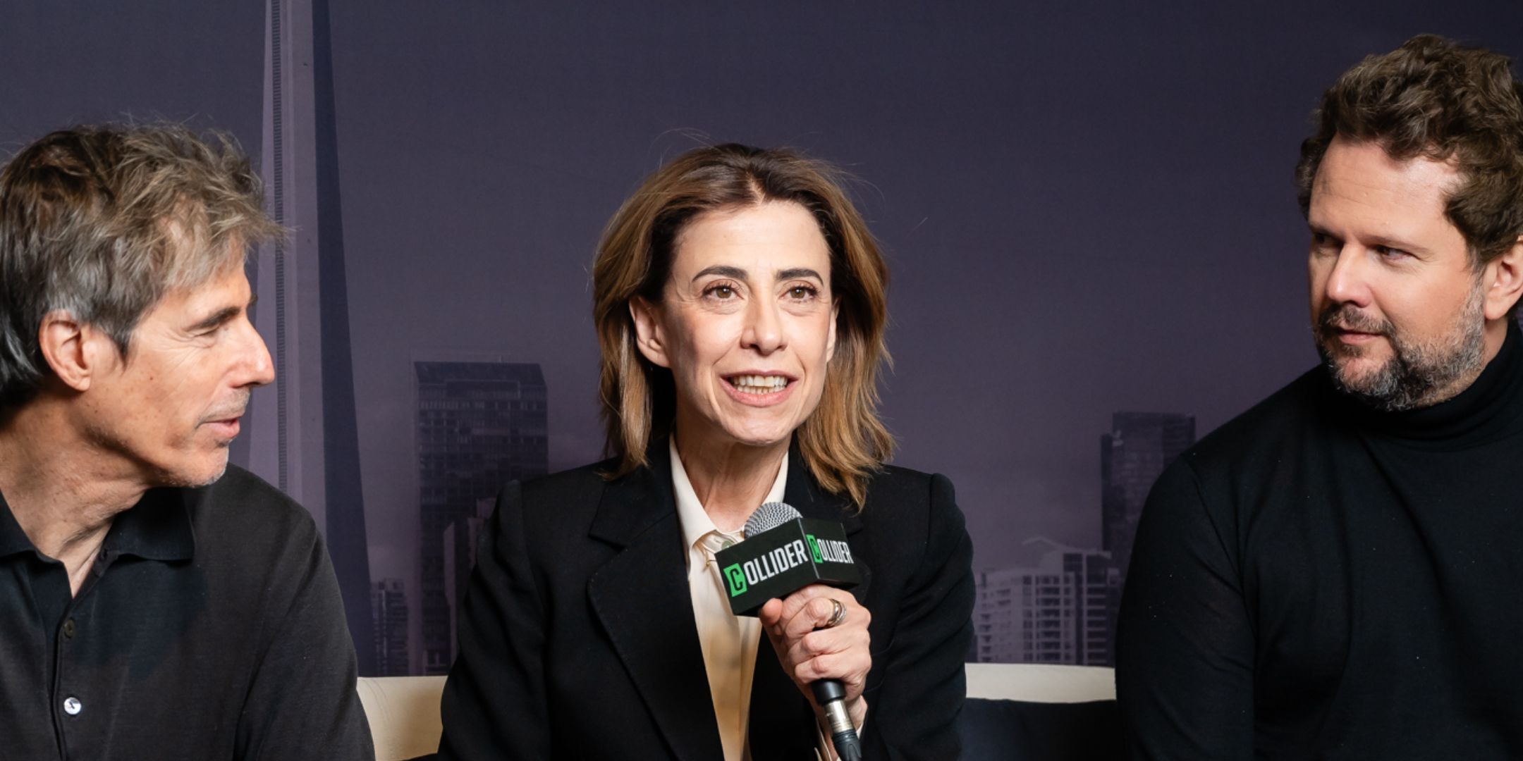 Fernanda Torres in the Collider Studio at TIFF 2024