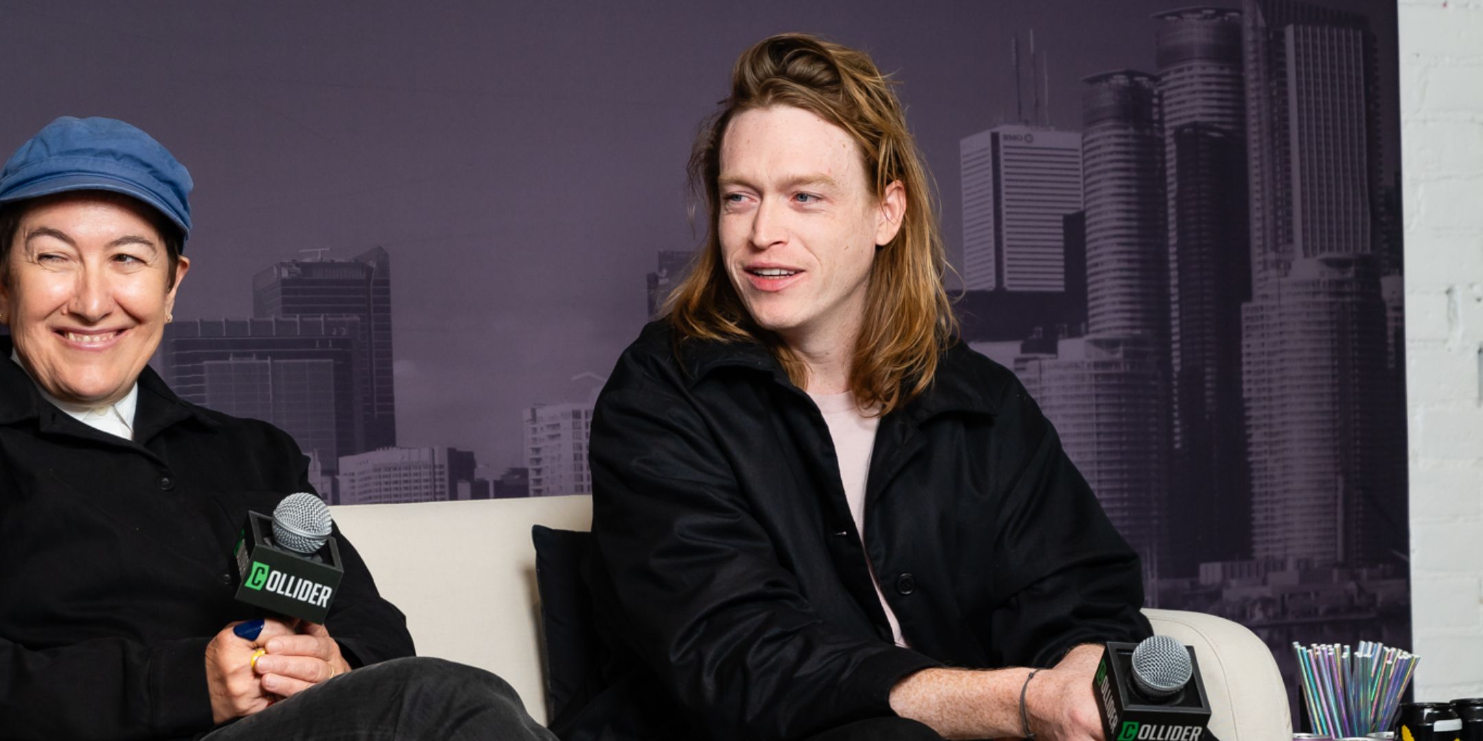 Caleb Landry Jones in the Collider Studio at TIFF 2024