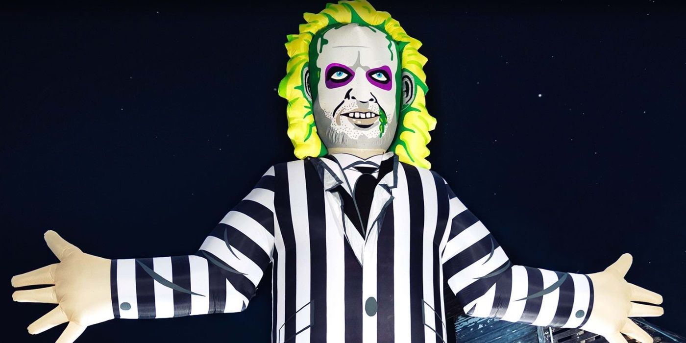 Beetlejuice inflable de 25 pies.