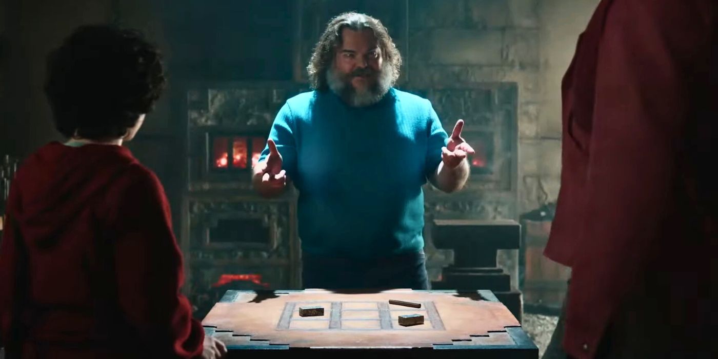 Jack Black in The Minecraft movie