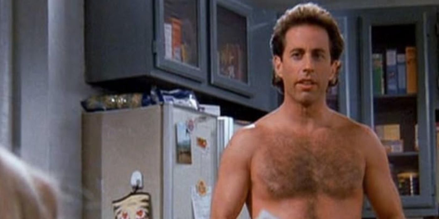 Jerry shirtless in &lsquo;Seinfeld&rsquo;