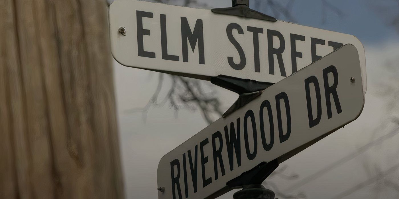 'the real murders on elm street' image shows the cross streets of Elm and Riverwood Dr