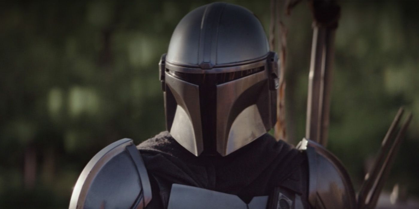 Din Djarin on mission in 'The Mandalorian' episode 