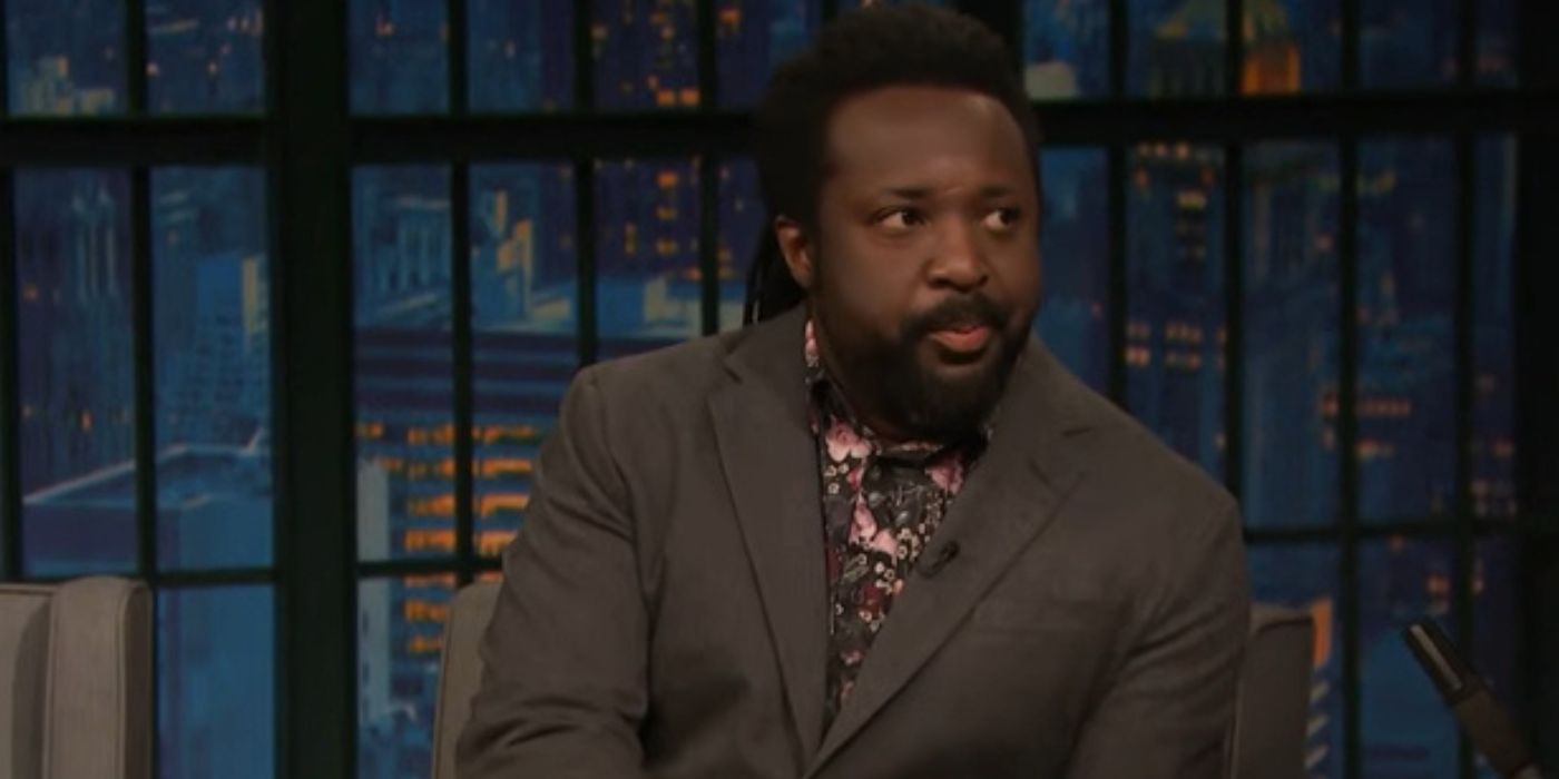 Marlon James at Late Night with Seth Meyers