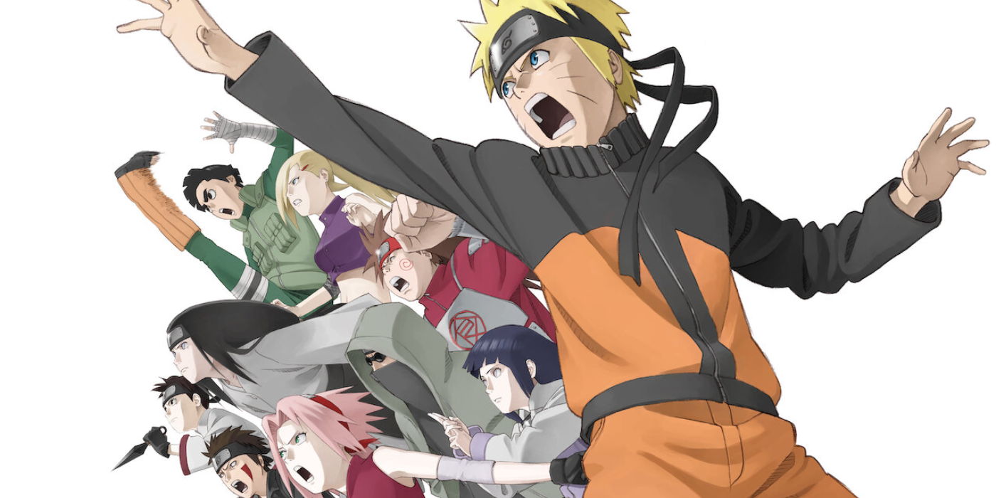 Naruto Shippuden Will of Fire Netflix promo image featuring a collage of characters ready to fight