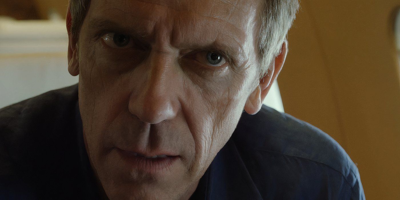 close-up of Hugh Laurie as Richard Roper looking intense in &lsquo;The Night Manager&rsquo;