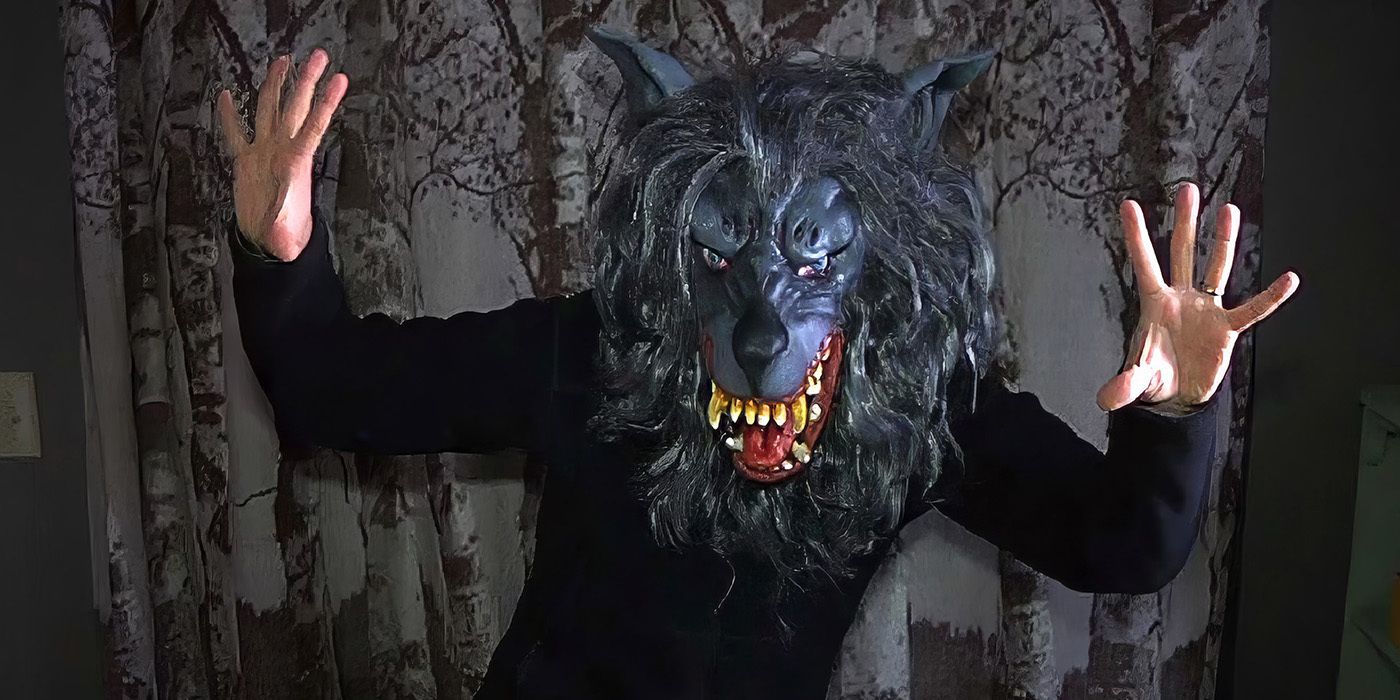 Mark Duplass in a wolf costume in the Creep franchise