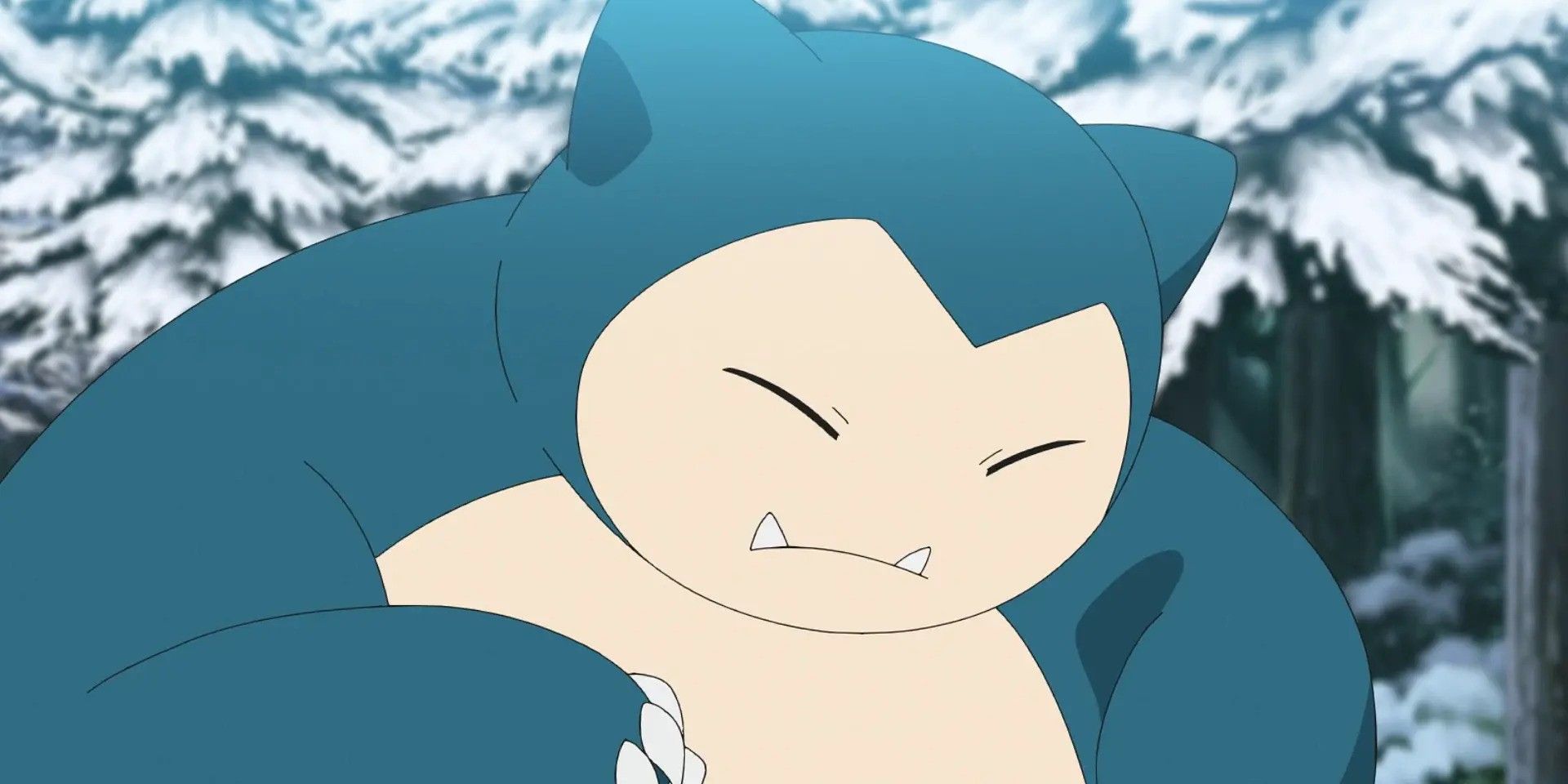 Snorlax de Satoshi Ketchum, que aparece en la serie anime 