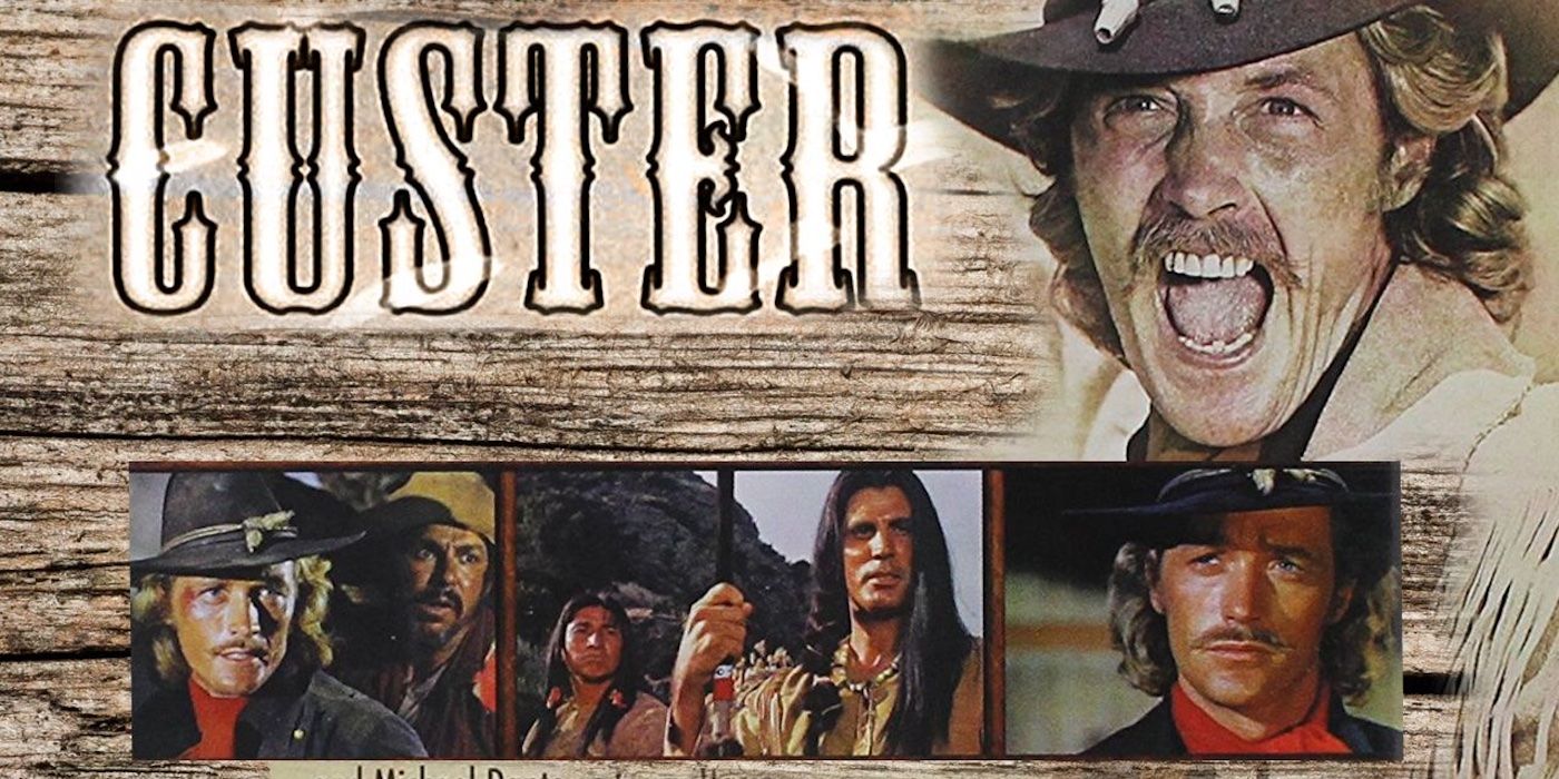 Promotional poster for ABC&rsquo;s 1967 series &lsquo;Custer&rsquo;
