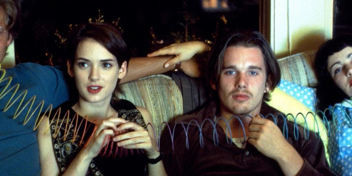 Winona Ryder and Ethan Hawke as Lelaina and Troy in 'Reality Bites' (1994)