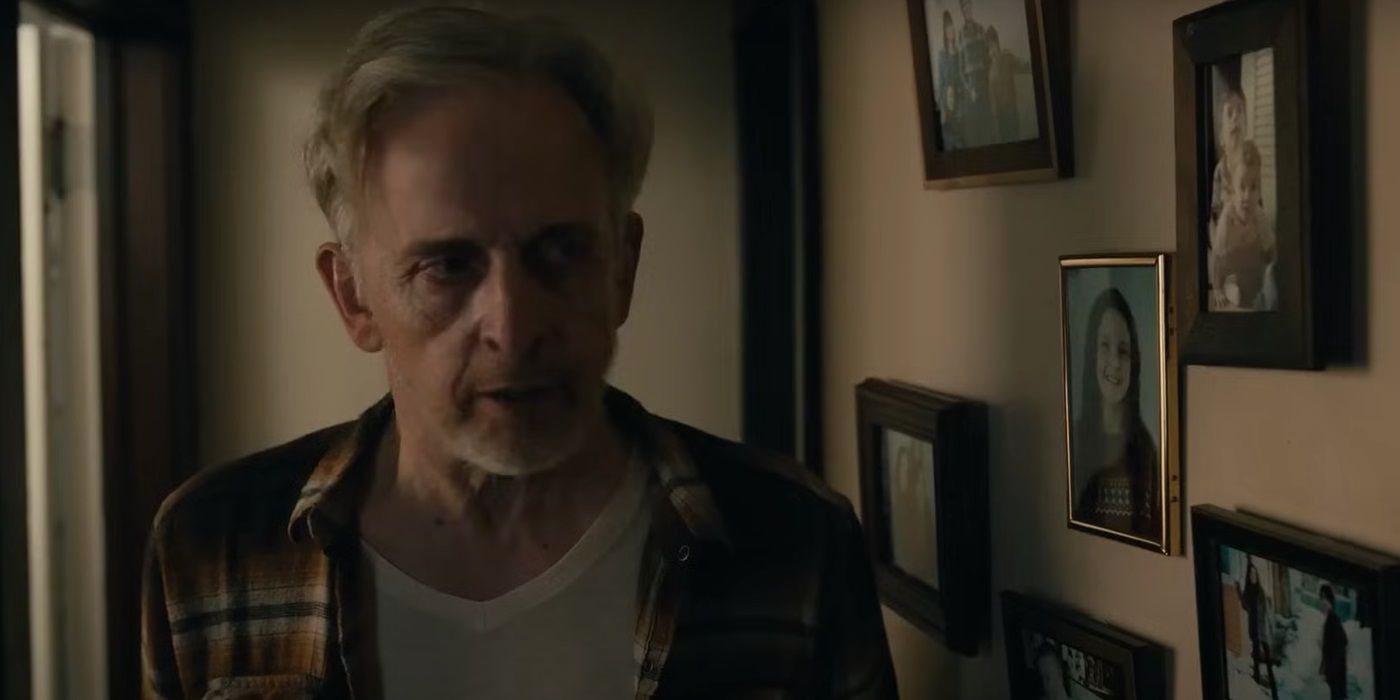 Robert Joy, talking to someone, in From Season 3