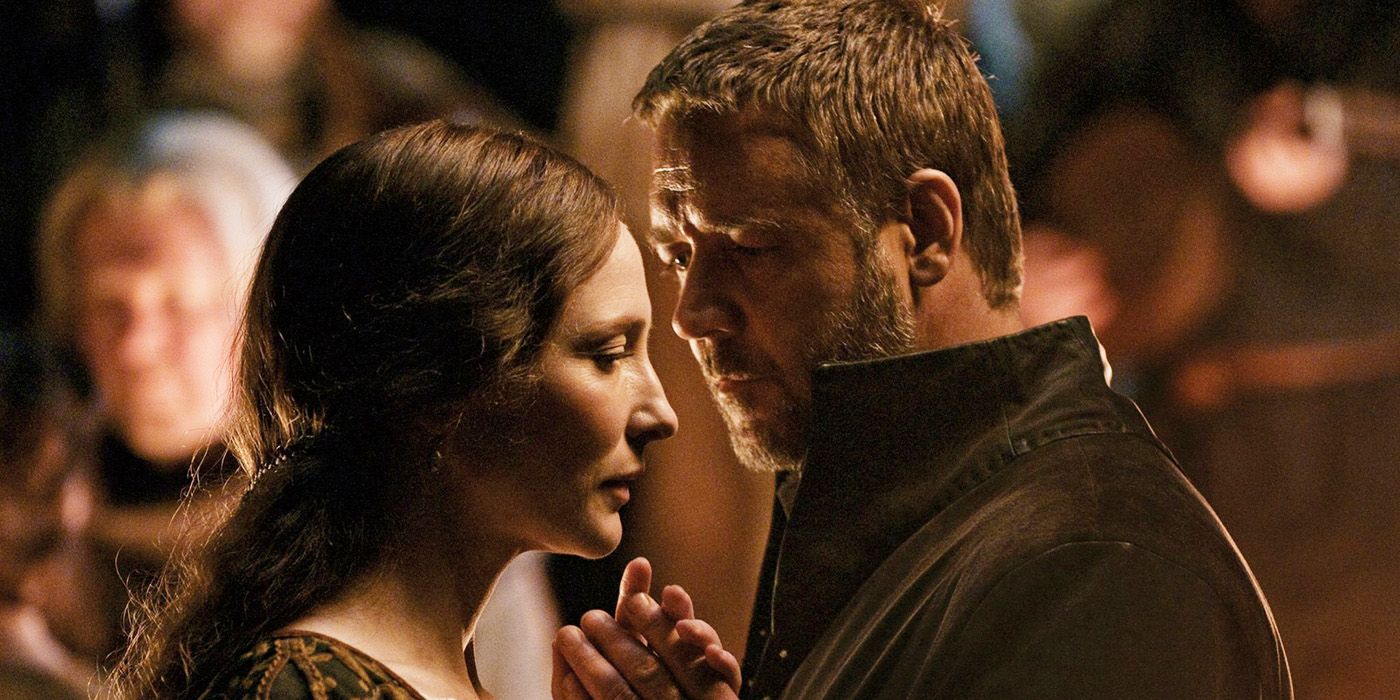 Cate Blanchett and Russell Crowe in Robin Hood