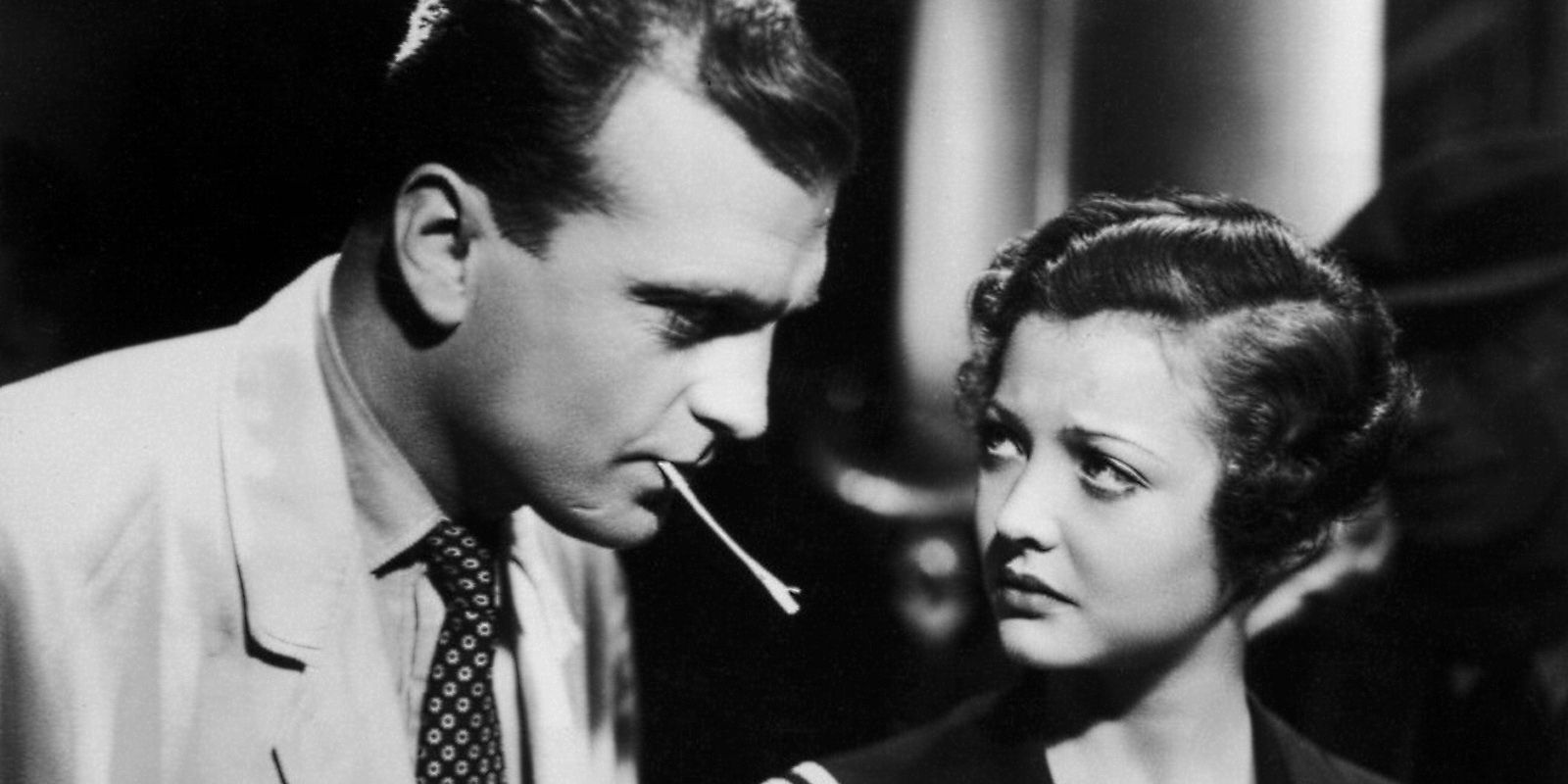 John Loder and Sylvia Sidney in Sabotage