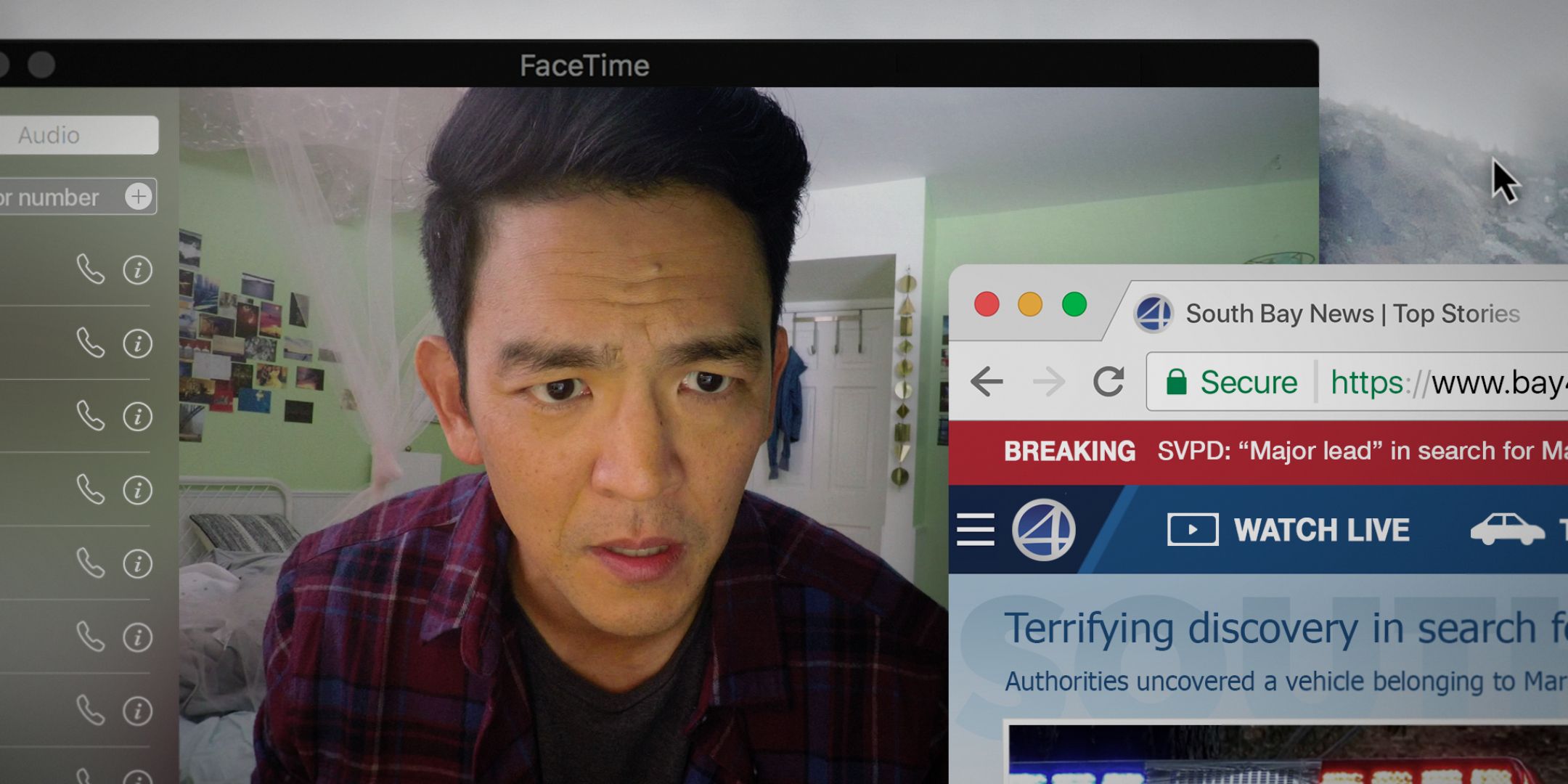 John Cho as David in Searching.