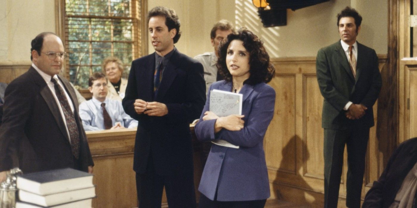 George, Jerry, Elaine y Kramer comparecen ante los tribunales en el último episodio de 'Seinfeld'