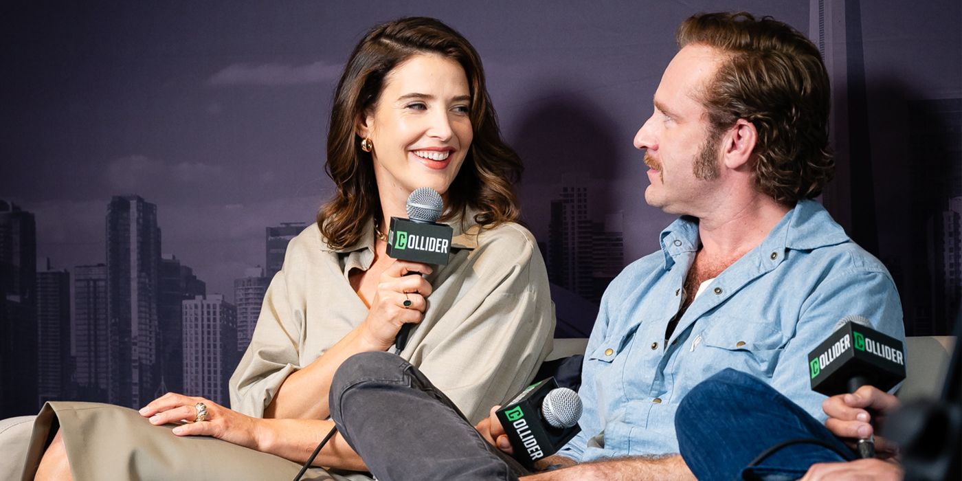 Cobie Smulders and Ben Foster in an interview at TIFF