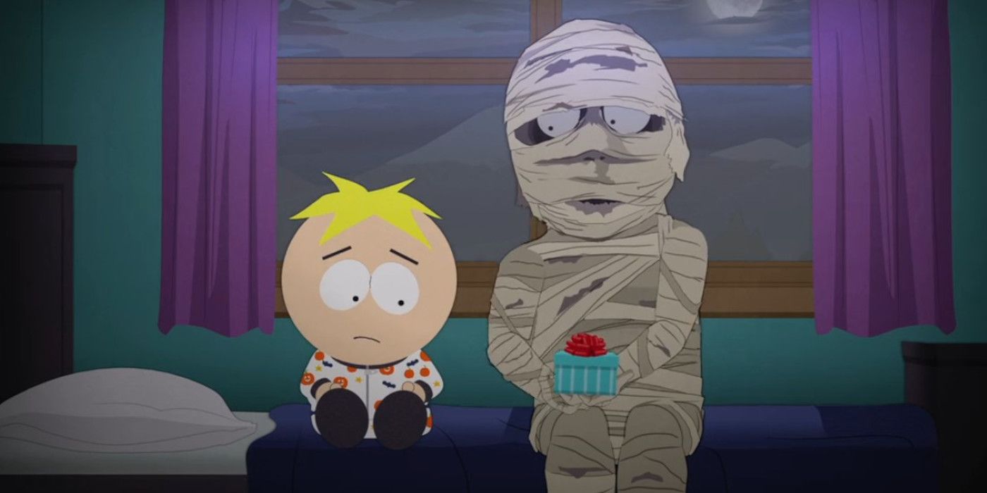 Butters'ın South Park'ta bir mumya ile garip bir anı var.